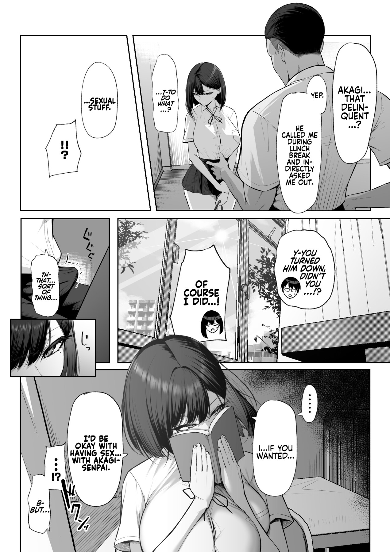 Hentai Manga Comic-I'll Do It For Senpai.-Read-9